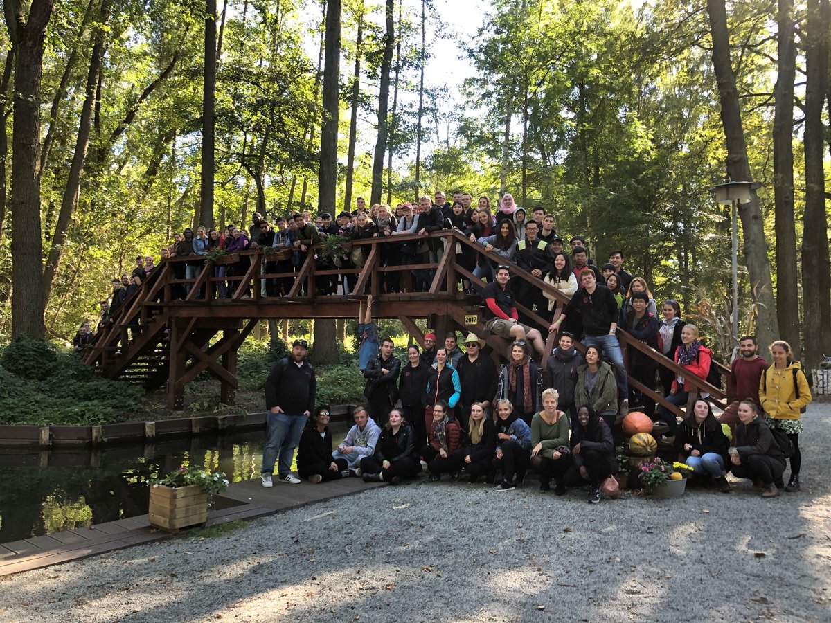 Gruppenfoto der Paddler in Lübbenau