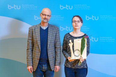 BTU MINT-Stipendiatin Anna Wutja BTU MINT-Stipendiatin Anna Wutja