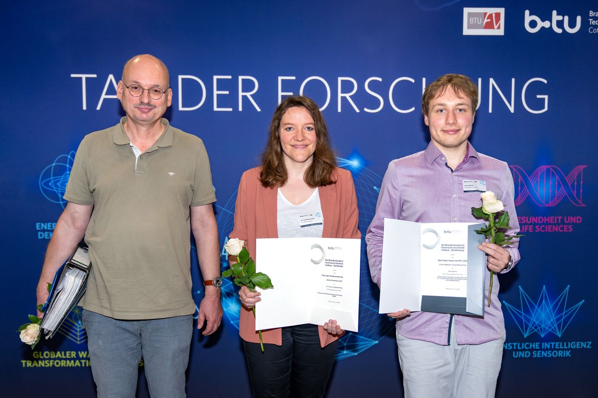 die drei Erstplatzierten