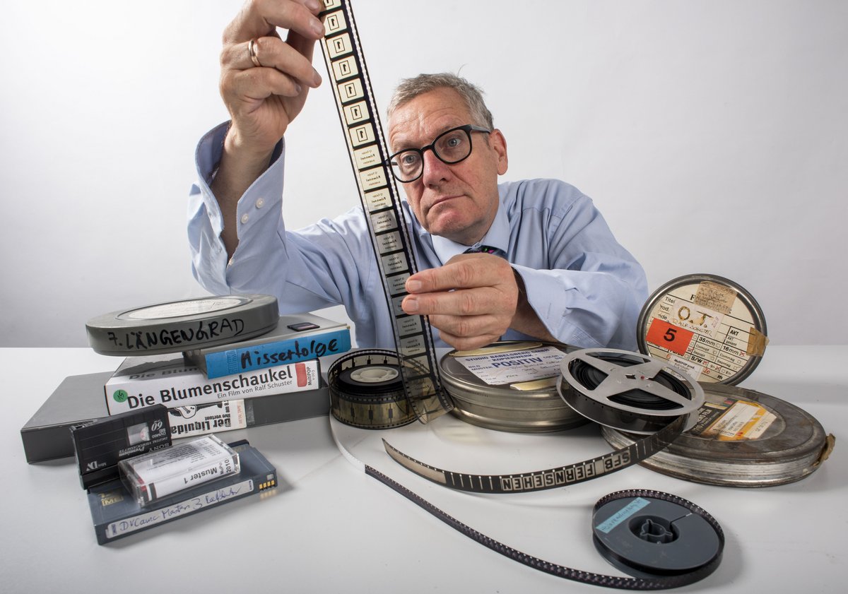 Ralf Schuster mit Filmrolle