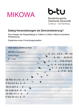 [Translate to Englisch:] Titelseite des ersten MIKOWA Workingpapers