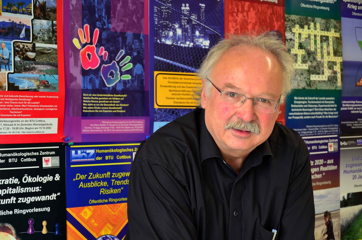 Prof. Schluchter im Humanökologischen Zentrum an der BTU