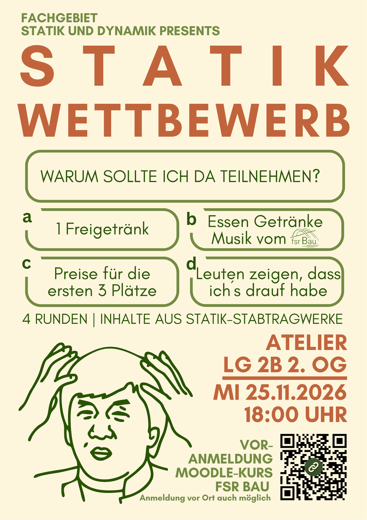 Aufruf zum Statik Wettbewerb