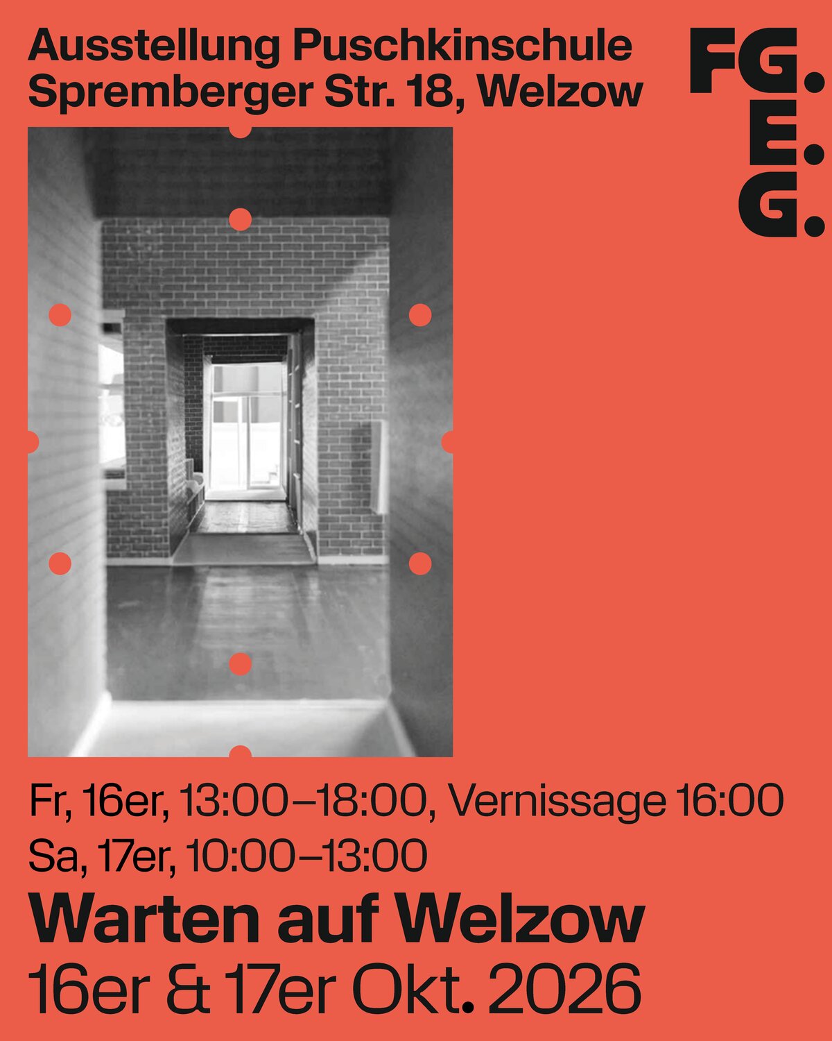 Poster for the exhibition.