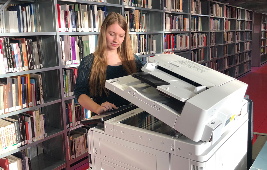 Canon copier in the IKMZ