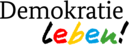 Programmlogo Dmokratie leben!