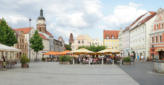 Cottbus: Center of Town