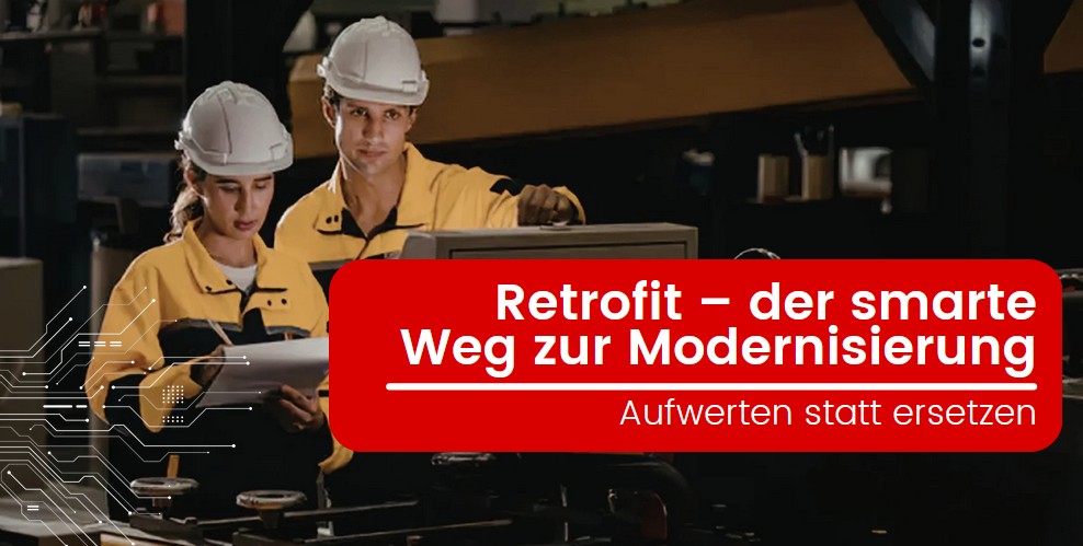 Arbeitende Menschen schauen auf einen Bildschirm