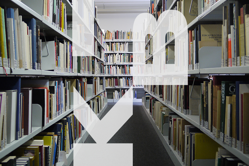 Blick auf Bücher