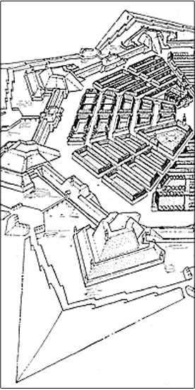 Idealstadt nach Daniel Specklin 1589