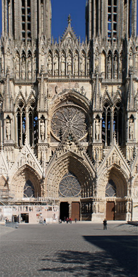 Kathedrale in Reims Kathedrale in Reims