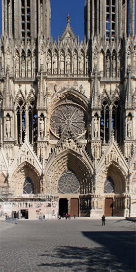 Kathedrale in Reims