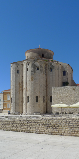 St. Donatus Church, 9th cent., Zadar (Croatia), Foto: E. Richter