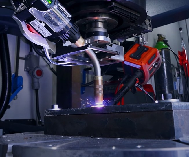 WAAM-Prozess in der mobilen Reparaturfabrik