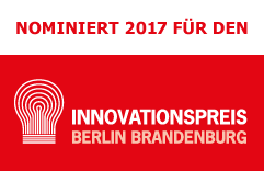 Nominiert 2017 für den Innovationspreis Berlin Brandenburg