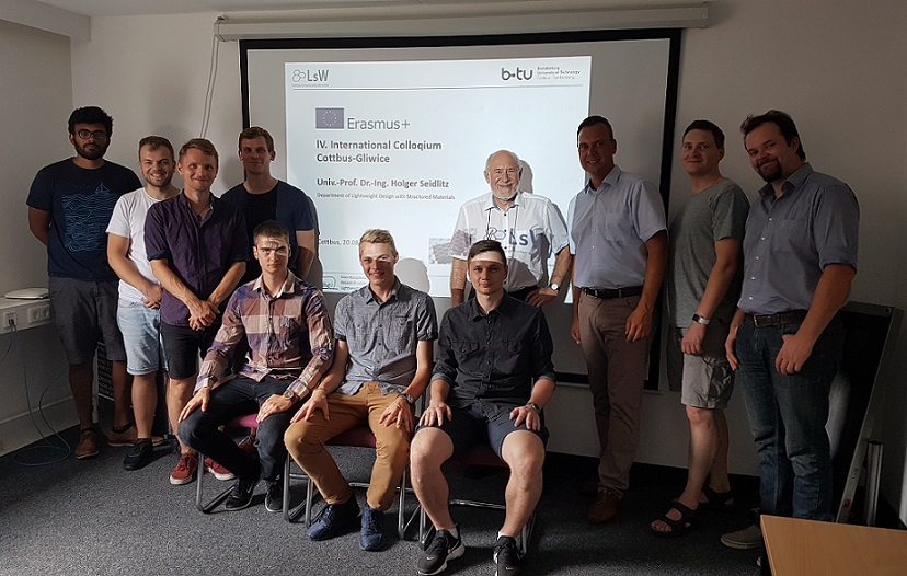 Gruppenfoto zum IV International Colloqium Cottbus-Gliwice