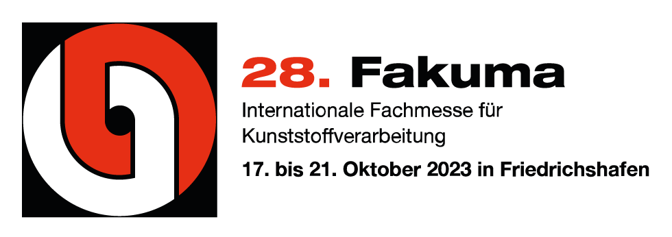 Logo der 28. Fakuma mit Zeitraum und Datum