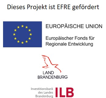 Logo der EU, des Landes Brandenburg und der ILB