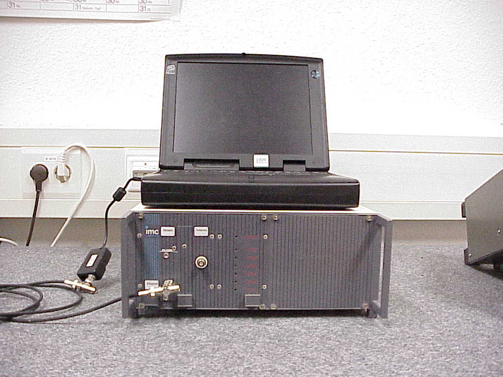 IMC µ-MUSYCS with laptop