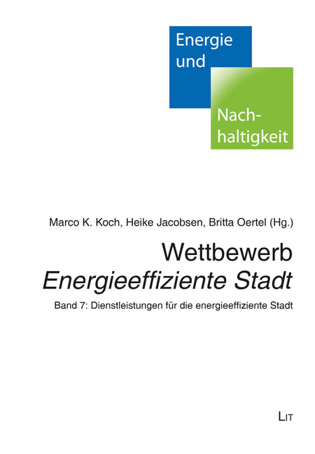 Buchcover Wettbewerb Energieeffiziente Stadt