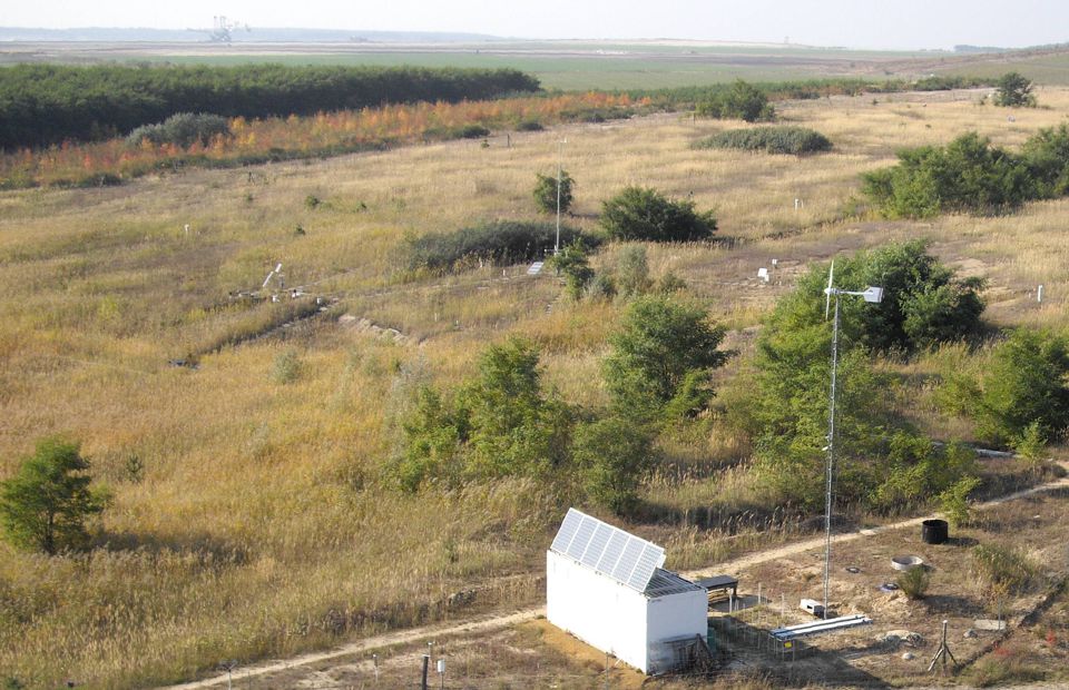 photograph post-mining landscape