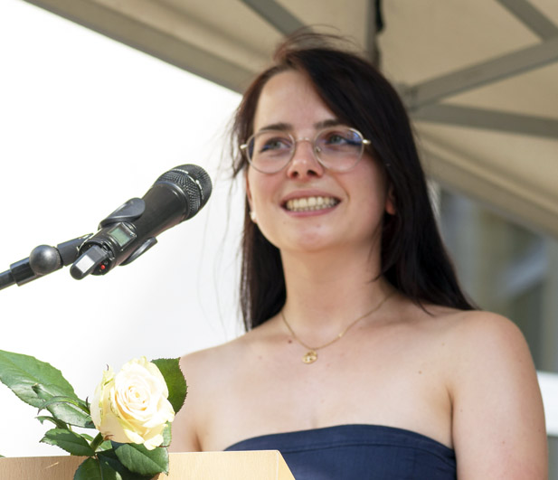Lisa Postelt; Studiengang Biotechnologie; beste MINT-Studentinnen der BTU (Bachelor) 2021