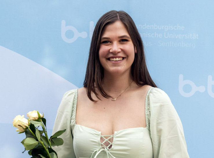 Tina Rischke; Masterstudiengang Maschinenbau; beste MINT-Studentinnen der BTU (Master) 2021