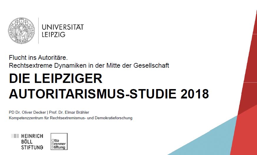 Frontseite Leipziger Autoritarismusstudie