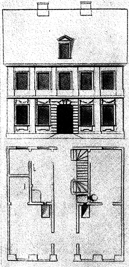David Gilly Fünfachsenhaus Quelle: LAMMERT 1964, S. 36, David Gilly