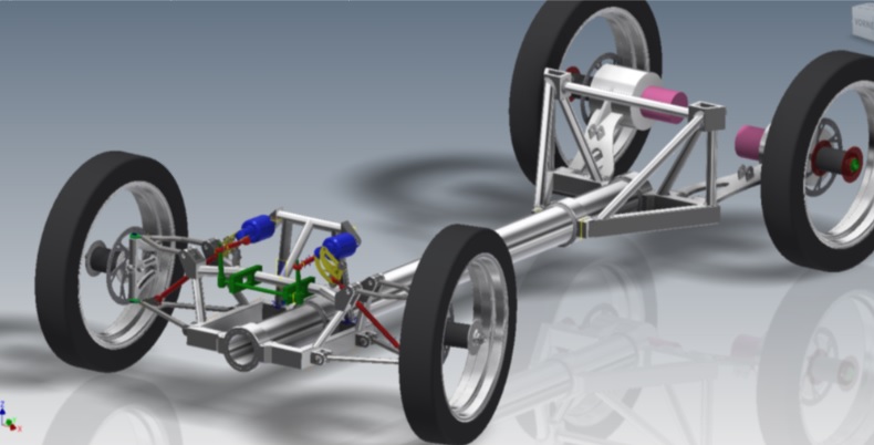 Chassis des neuen Mammut