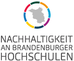 Logo der Nachhaltigkeit an Brandenburger Hochschulen