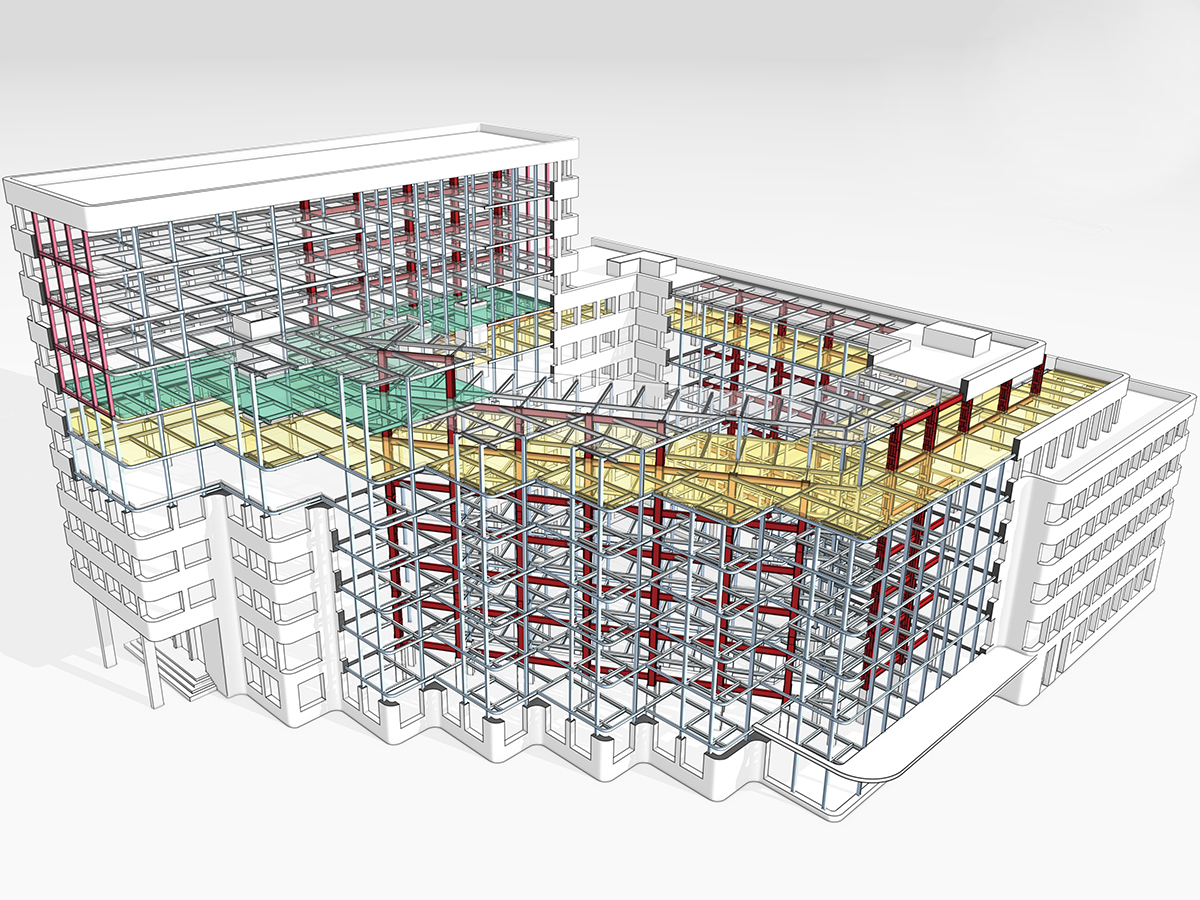 Visualisierung Shell Haus