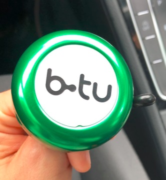Klingel mit BTU-Logo