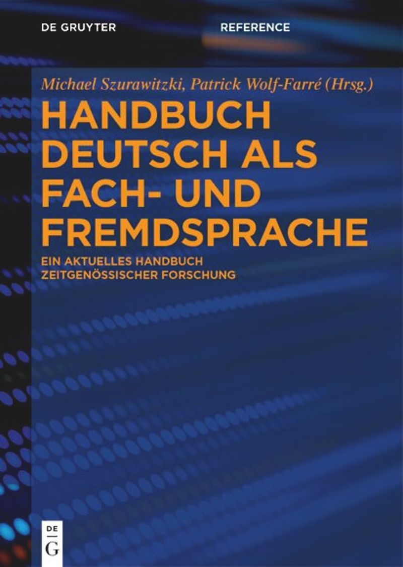 Buchcover Deutsch als Fremd- und Fachsprache.