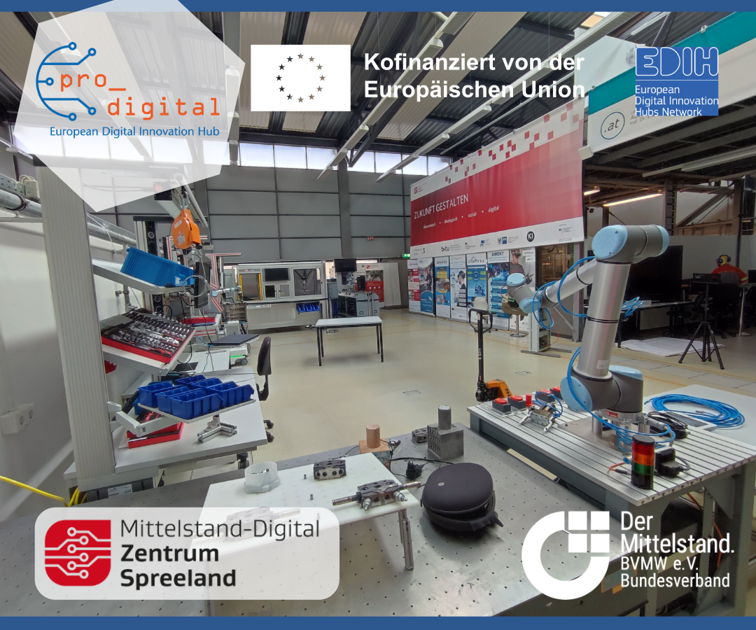 Blick in die Halle 