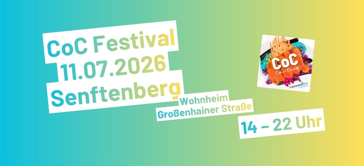 CoC Festival banner.
