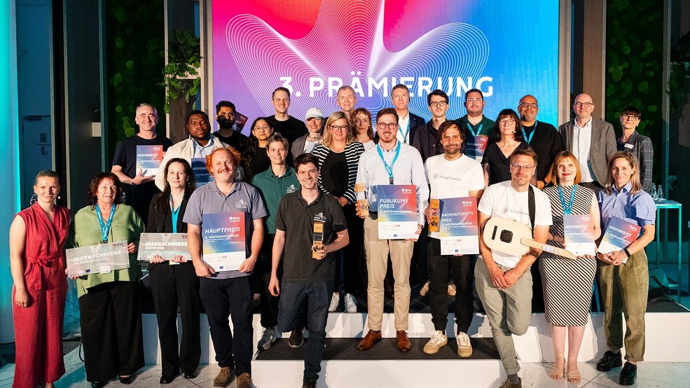 Gruppenbild der Preisträger*innen