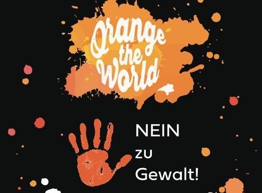 Plakatausschnitt Oreange the World