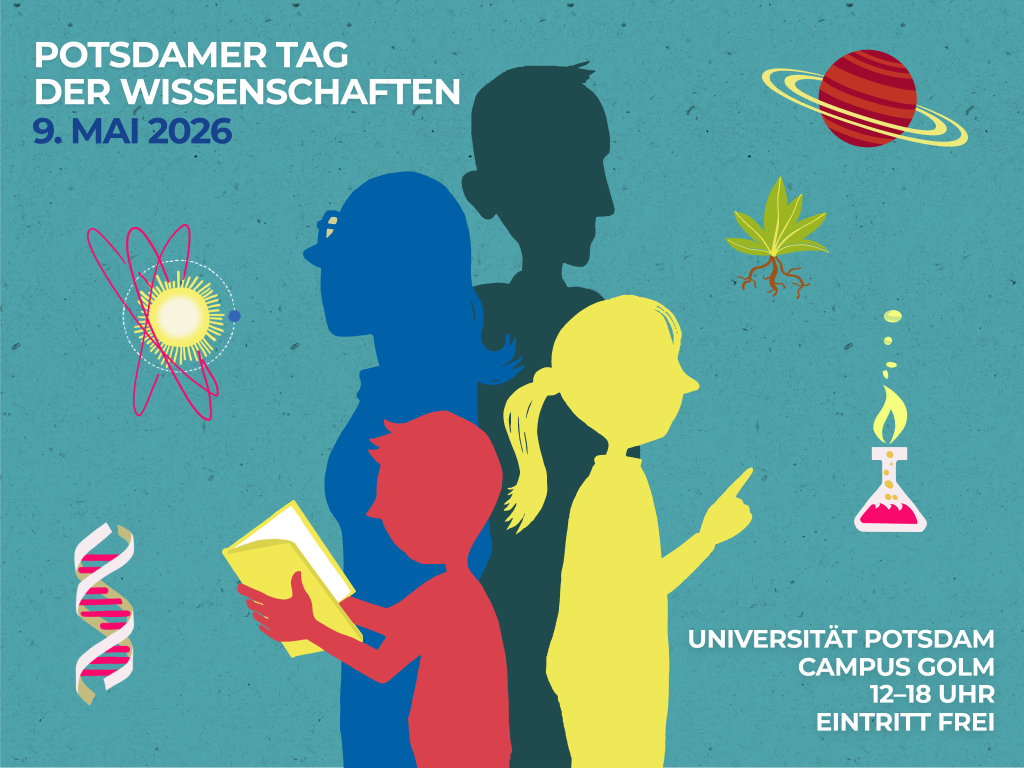 Banner zum Potsdamer Tag der Wissenschaften 2026
