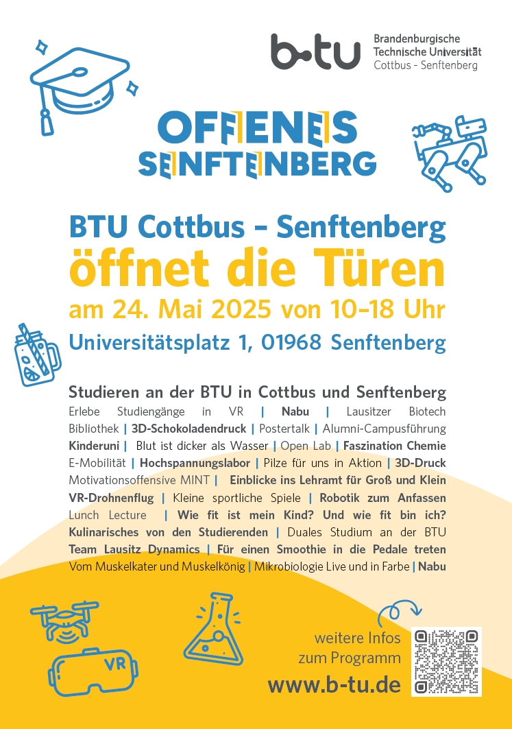 Plakat Offenes Senftenberg 2025