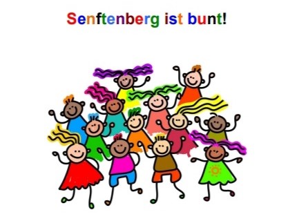 Darstellung einer bunten Menschenmenge aus dem Aufruf