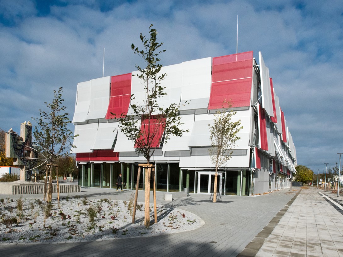 View of the venue: STARTBLOCK B2 at the BTU's Cottbus Central Campus. Photo: BTU, Sebastian Rau