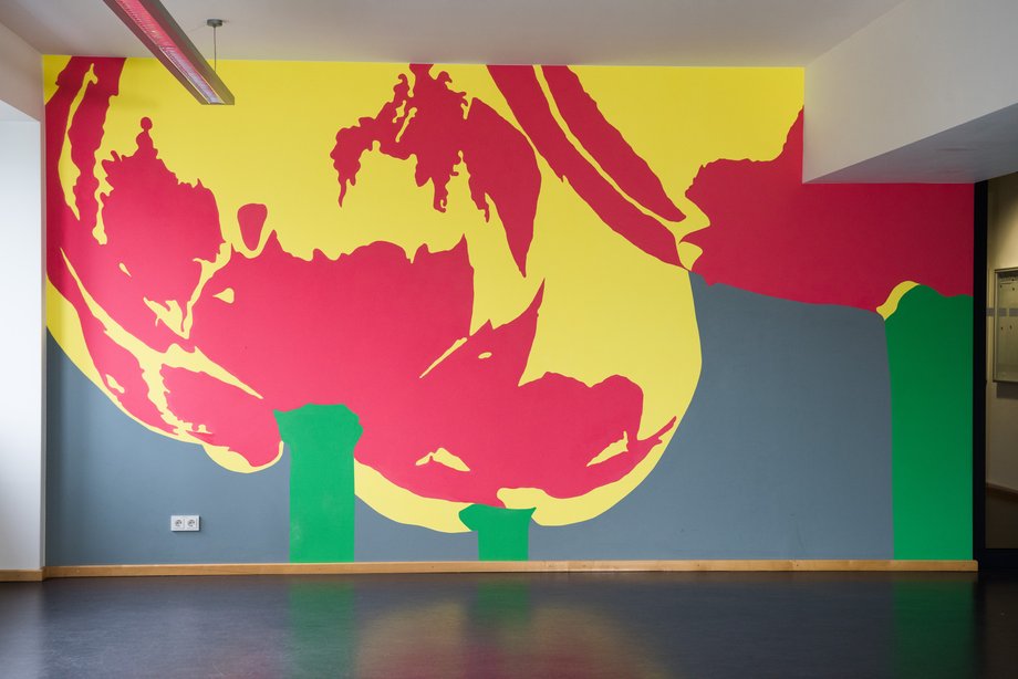 Renate Wolff, room painting, 2007.