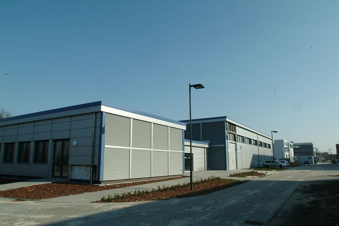Windkanal-Laborgebäude, Fluid Center, LH3D