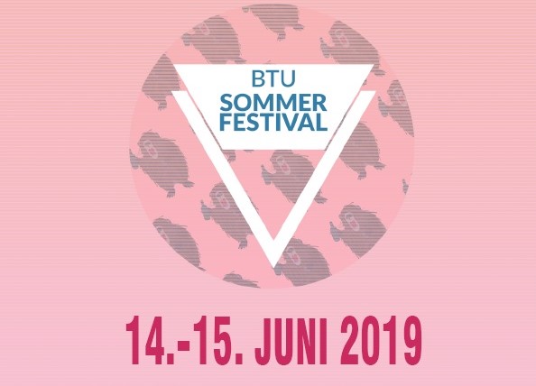 Ausschnitt Plakat BTU Sommerfestival 2019