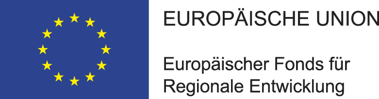 EU-Emblem, Europäischer Fond für regionale Entwicklung 