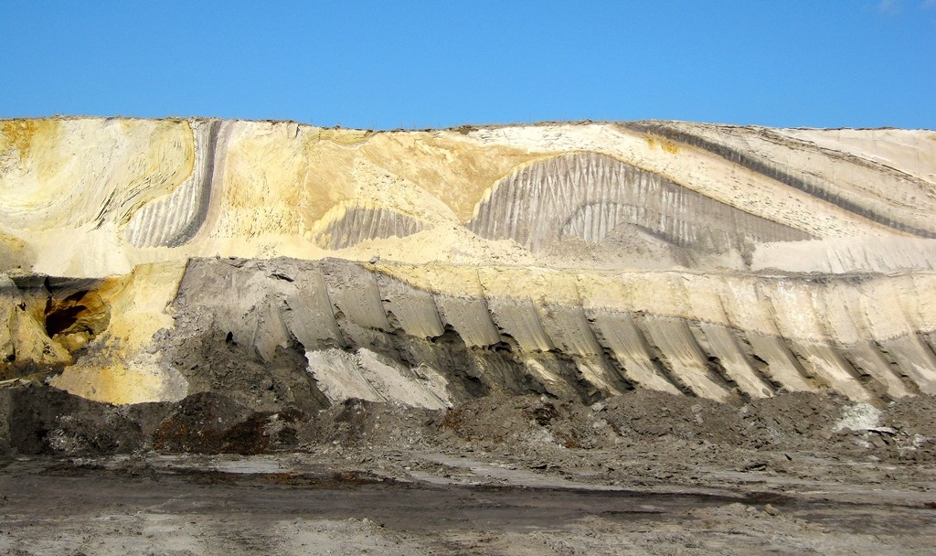 Lagerungsstörungen im Tagebau Welzow-Süd, Foto: LEAG
