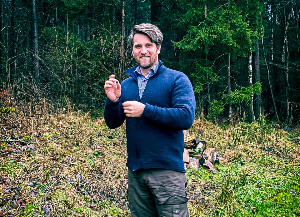 Sebastian Fuhrt im Wald