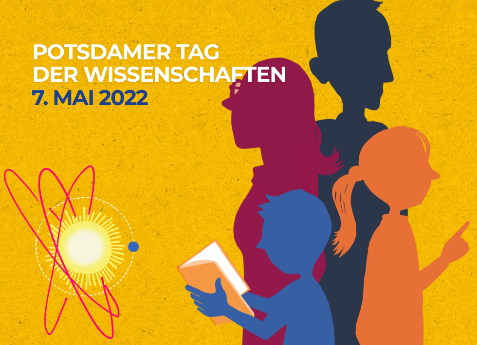 Banner zum Potsdamer Tag der Wissenschaften am 7. Mai 2022
