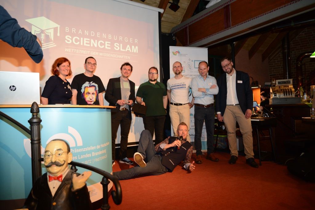 Gruppenfoto des Slammerteams